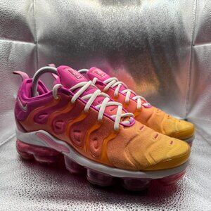 Size 8.5 Nike Air Vapormax Plus Summer Sunset‎ Pink Womens Sneakers CI9900-600
